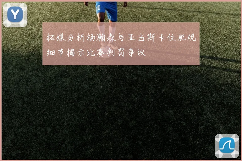 拓媒分析杨瀚森与亚当斯卡位犯规细节揭示比赛判罚争议